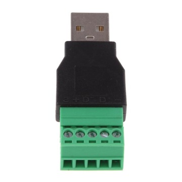 Zamienne złącze śrubowe USB typu A męskie na
