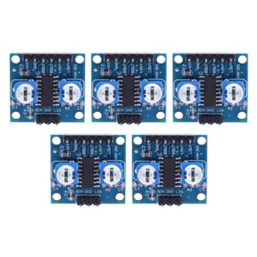 Stereofonní bezhlučný výkonový zesilovač PAM8406 s potenciometrem hlasitosti, min. 2x5W