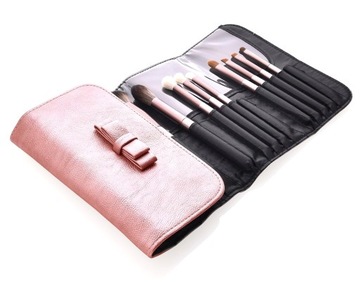 Eleganckie Etui na pędzle do makijażu, kosmetyczka