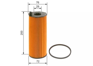 BOSCH F 026 407 002 FILTR OLEJE