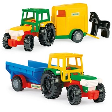 TRAKTOR Z WYWROTKĄ 38cm WADER 35002