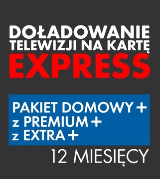 Doładowanie TNK Pakiet DOMOWY+ PREMIUM+ EKSTRA 12 MIESIĘCY