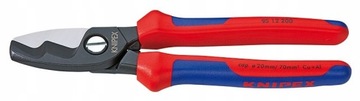 KNIPEX 95 12 200 Ножницы для кабеля с двойным лезвием