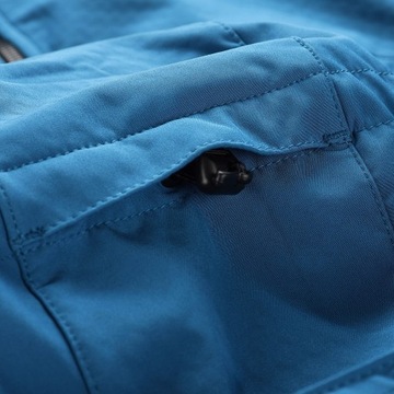 ALPINE PRO Kurtka trekkingowa męska softshell 8000 Merom niebieski r.L