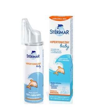 Sterimar Baby hipertoniczny spray do nosa 50 ml