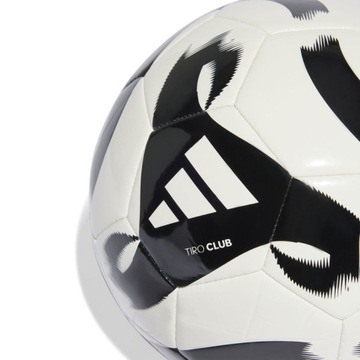 ТРЕНИРОВОЧНЫЙ МЯЧ ADIDAS Tiro Club HT2430 - БЕЛЫЙ 3