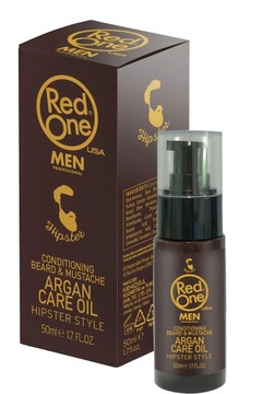 REDONE BEARD MUSTACHE ARGAN FOR MEN OLEJEK ARGANOWY DO BRODY I WĄSÓW 50ML