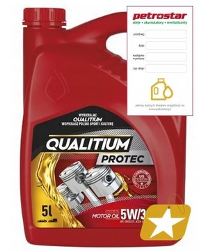 QUALITIUM PROTEC 5W30 SM/SL/CF 5L