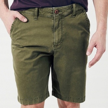 HOLLISTER by Abercrombie Szorty Spodenki Olive 31