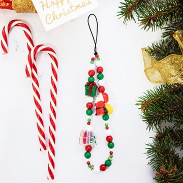 РОЖДЕСТВЕНСКИЙ КУЛОН ДЛЯ РЕСНИЦ ДЛЯ КЛЮЧЕЙ ДЛЯ ТЕЛЕФОНА САНТА-КЛАУС