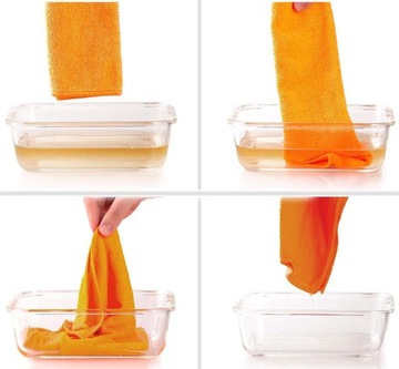 12x МЯГКАЯ САЛФЕТКА ИЗ МИКРОФИБРЫ 30х30 ДЛЯ ЧИСТКИ АВТОКУХНИ