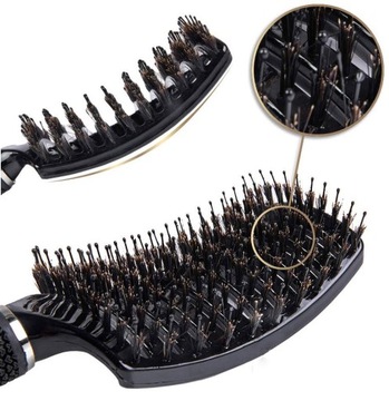 SZCZOTKA Z WŁOSIA DZIKA Do WŁOSÓW PRZEDŁUŻANYCH