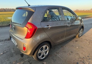 Kia Picanto II Hatchback 5d 1.0 69KM 2014 Kia Picanto Oryginalny lakier, niski przebieg, bez korozji Benzyna 69KM, zdjęcie 2