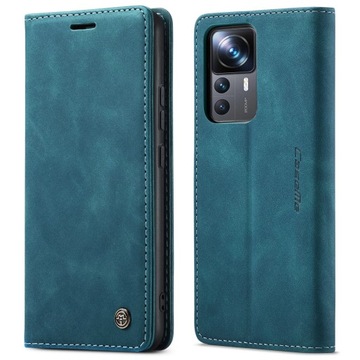ETUI SKÓRZANE NA KLAPKĘ DO XIAOMI 12T / XIAOMI 12T PRO zielony