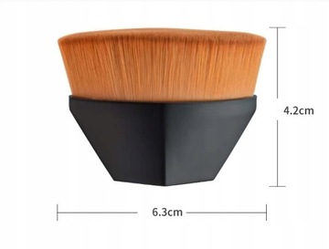 ОДИНАРНАЯ ЩЕТКА ДЛЯ ОСНОВЫ, ВЫСОКАЯ ПЛОТНОСТЬ, МЯГКАЯ