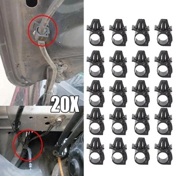 УНИВЕРСАЛЬНЫЕ ЗАЖИМЫ ДЛЯ ШЛАНГА ЗАКРЫВАЕМЫЕ ЗАЖИМЫ ДЛЯ ШЛАНГА ОТВЕРСТИЯ РУЧКИ 20 ШТ.