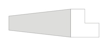Profil styropianowy narożnik 100cm 4x4cm pakiet 20