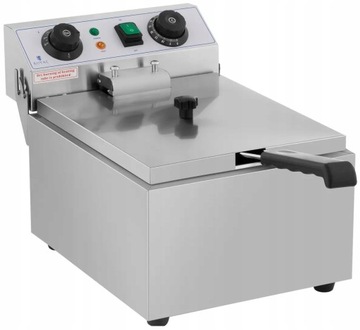 Фритюрница 10 литров 3200 Вт ROYAL CATERING RCEF 10EB