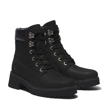 BUTY damskie TIMBERLAND trekkingowe zimowe SKÓRZANE Carnaby Cool 6in