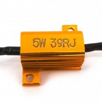 Rezystor dekoder błędu CAN 5W 39Ohm 12V24V POZYCJA