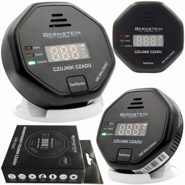 CZUJNIK CZADU CERTYFIKAT 10 LAT ŻYWOTNOŚCI