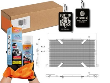 KONDENZÁTOR KLIMATIZACE LAND ROVER DEFENDER 2.2D 2.4D #PETROLHEAD PRO+ KIT9