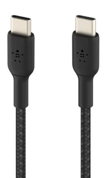 Белкин | Кабель USB-C | Мужской | 24-контактный USB-C | Мужской | Черный | 24-контактный USB-C |