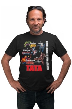 МУЖСКАЯ ФУТБОЛКА НА ДЕНЬ ПАПА ПОДАРОК ​​НА ДЕНЬ ОТЦА ПАПА СУПЕР ГЕРОЙ