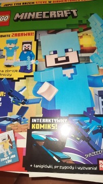 Лего-комиксы: Ниндзяго №11/2023, Майнкрафт №01/2024,