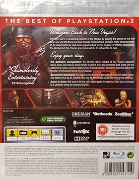 Fallout New Vegas Ultimate Edition PlayStation 3 Essentials (PS3) [PlayStation