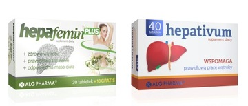 HEPAFEMIN PLUS odchudzanie detox HEPATIVUM wątroba