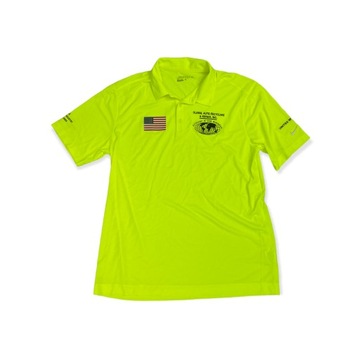 Koszulka t-shirt męski polo NIKE GOLF neon L