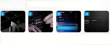 Ekstraktor dźwięku ARC HDMI 4K HDR HDCP2.2 Toslink XGETOP