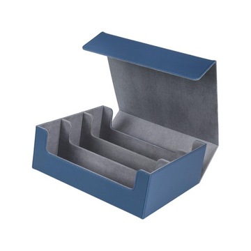 Etui na karty do talii 1800+ kart białe w szare linie