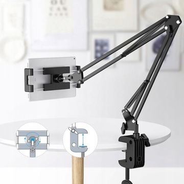 Штатив UGREEN LP142 с держателем для телефона/планшета (черный)