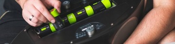 4x C HR14 R14 LR14 1,2 В, 4000 мАч, зеленые батарейки