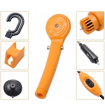 АВТОМОБИЛЬНЫЙ ТУРИСТИЧЕСКИЙ ДУШ 12В ДЛЯ ДУШЕВОГО ВОДЯНОГО НАСОСА ДЛЯ КЕМПИНГА