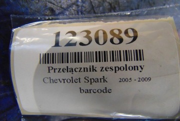 CHEVROLET SPARK I 0.8 BENZÍN PŘEPÍNAČ KOMBINOVANÝ