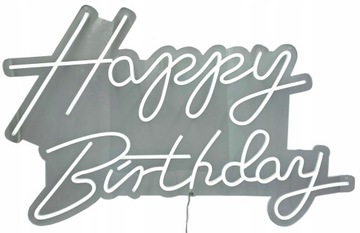 СВЕТОДИОДНАЯ ИНСТРУКЦИЯ С ДНЕМ РОЖДЕНИЯ 76Х43 СМ светодиодная