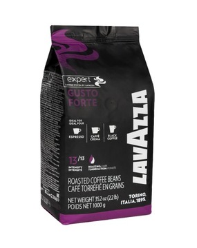 Włoska Kawa Ziarnista Lavazza Gusto Forte 1 kg