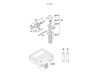 Rura Młotowiertarka BOSCH GBH2400 803