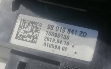 OPEL GRANDLAND X 17-24R - PŘEPÍNAČ OHŘÍVAČ SEDADLA 98019841ZD