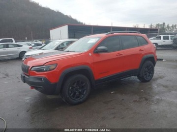 Jeep Cherokee V 2021 Jeep Cherokee 2021r., TRAILHAWK, od ubezpieczalni 3.2 Benzyna 271KM, zdjęcie 2
