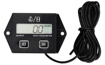 СЧЕТЧИК ЧАСОВ ДВИГАТЕЛЯ ТАХОМЕТР + СБРОС МОТОРА