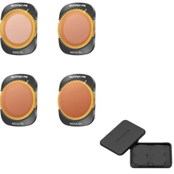 Набор из 4 поляризационных фильтров DJI OSMO POCKET 3 ND8PL+ND16PL+ND32PL+ND64