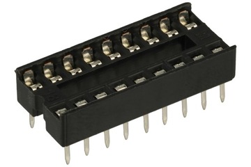 10x podstawka zwykła 18 pin DIP18
