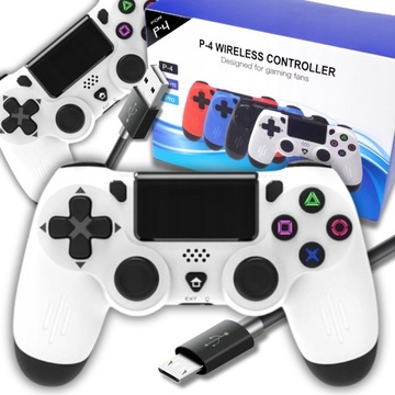 BEZPRZEWODOWY PAD GAMINGOWY do PS4 KONTROLER DOUBLESHOCK WIBRACJE Zamiennik