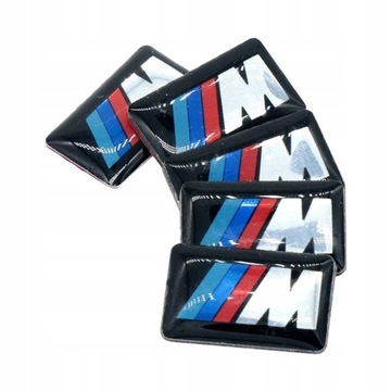 Naklejka 3D emblemat MPakiet M BMW M-Pakiet Felga