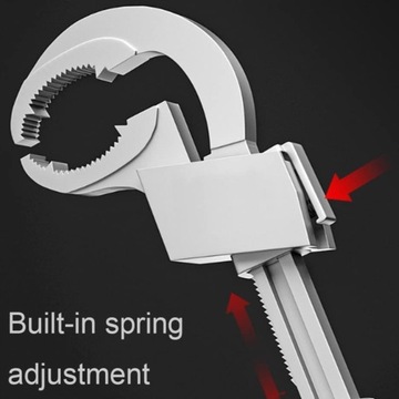 Универсальный двусторонний разводной ключ.