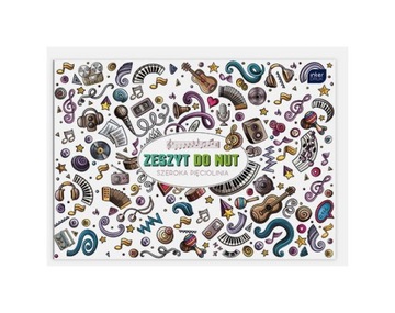 Zeszyt do nut B5 Interdruk 16 kartek